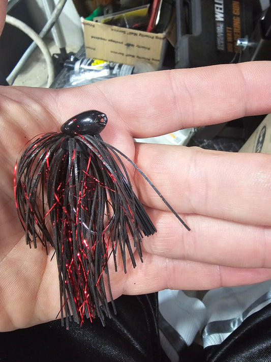 Black Neon Brush Jig